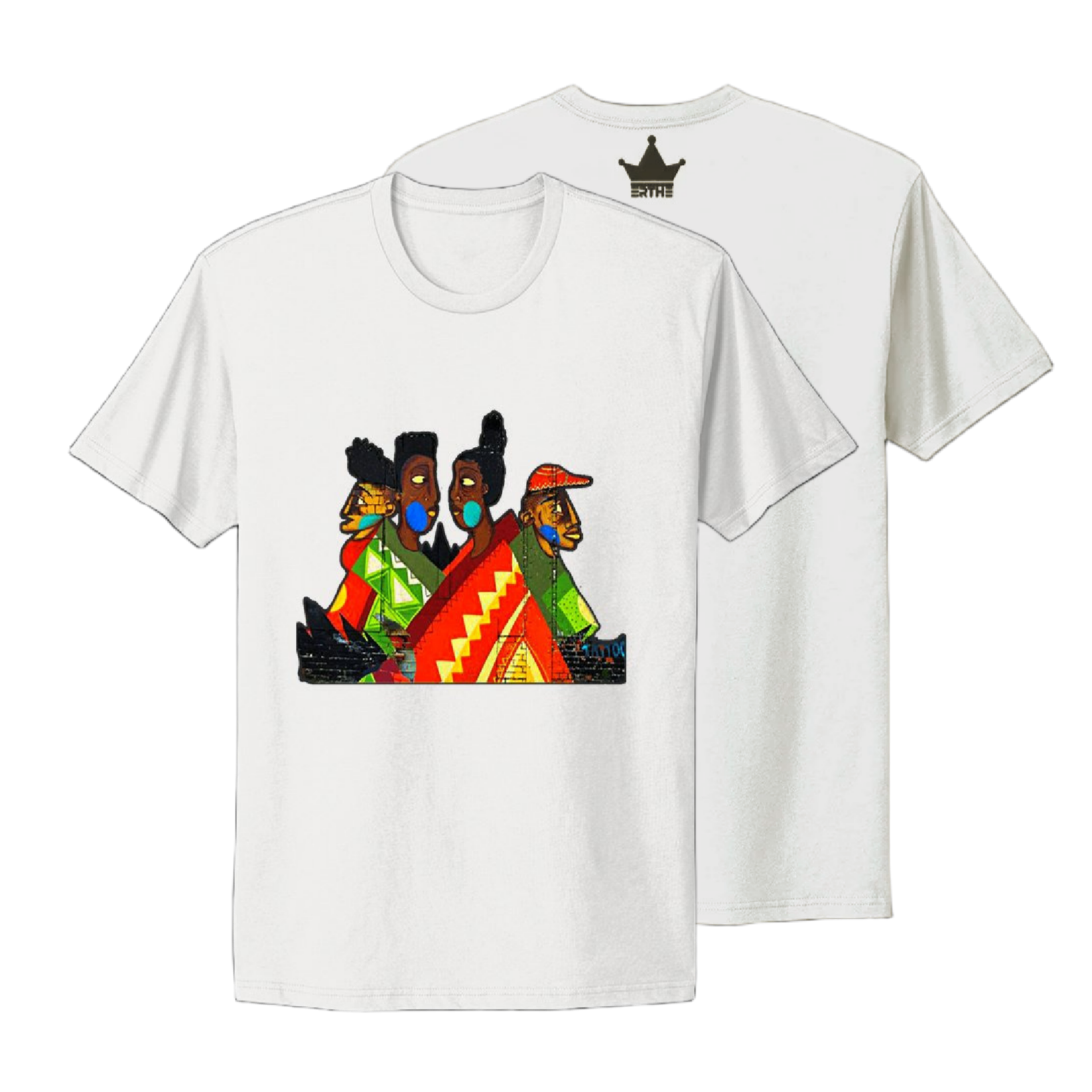 Streetwear graphic tee with bold graffiti artwork, from Erthe Apparel’s graffiti shirt collection
